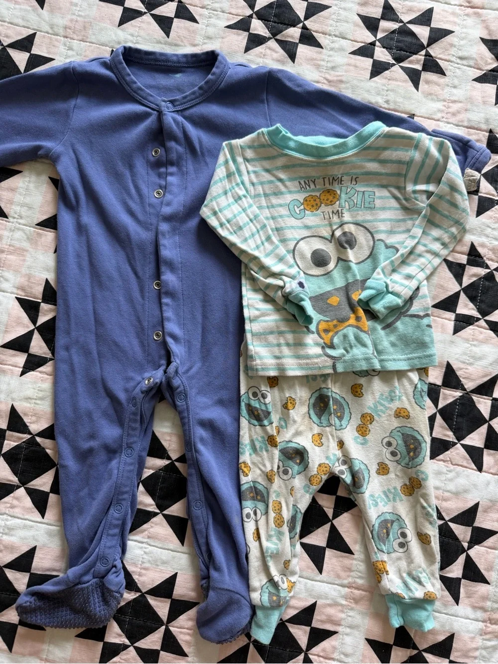 Mixed Baby Onesie and Pajama Bundle - Multi Color